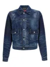 Kenzo Japanese Denim Jacket In Blue