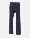 Kenzo Logo-patch Straight-leg Jeans In Black