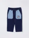 Kenzo Elasticated Straight-leg Jeans In Denim