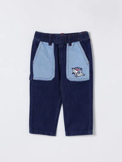 KENZO JEANS KENZO KIDS KIDS COLOR DENIM,G83132028
