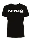Kenzo Women Gots Boke Flower 2.0 T-shirt In Negro