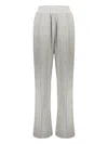 Kenzo Elasticated Waist Trousers In Grey