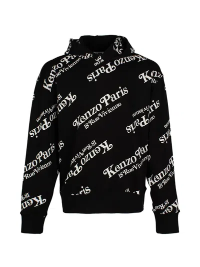Kenzo Man Sweatshirt Black Size Xl Cotton