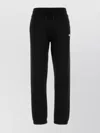 Kenzo Joggers Cotton Elastic Waistband In Black