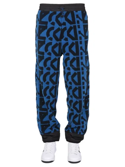 KENZO KENZO JOGGING PANTS WITH MONOGRAM LOGO