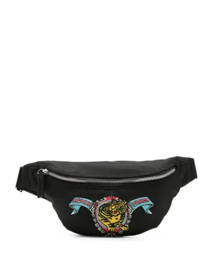 Kenzo Jumping Tiger Belt Bag In Black