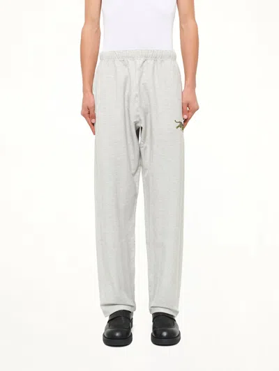 Kenzo Jumping Tiger Straight Jog Pants In Grey