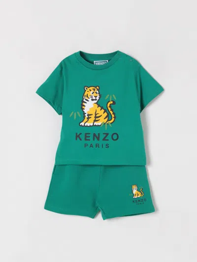 Kenzo Jumpsuit  Kids Kids Color Green