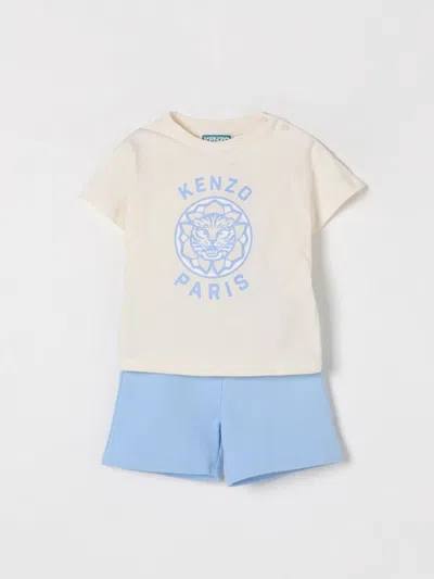 Kenzo Babies' Jumpsuit  Kids Kids Color Sky
