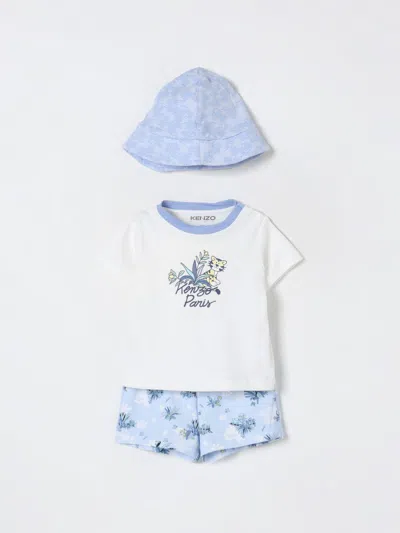 KENZO JUMPSUIT KENZO KIDS KIDS COLOR WHITE,G88057001