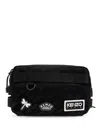 Kenzo Jungle Belt Bag In Black