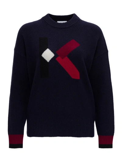 Kenzo K Sweater In Blu