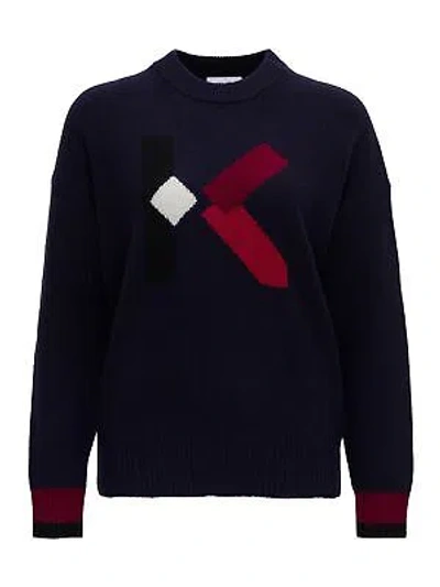 Pre-owned Kenzo K Sweater In Blu
