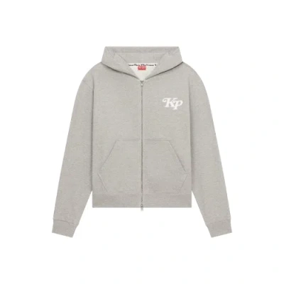 KENZO KENZO KENZO BY VERDY FULL ZIP HOODIE HOODIES GREY