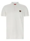 Kenzo White Cotton T-shirt With Embroidered Tiger Logo In White