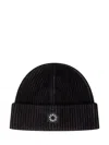 Kenzo Wool And Cotton Beanie In Animal Print