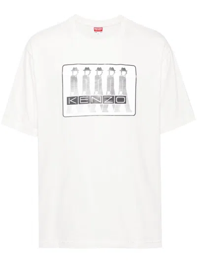 Kenzo Logo-print T-shirt In White