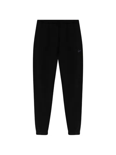 Kenzo Sweatpants With Embroidered Logo In Black