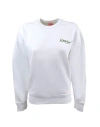 Kenzo Sweatshirt Woman Sweatshirt White Size S Cotton