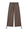 Kenzo Trousers Beige In Brown
