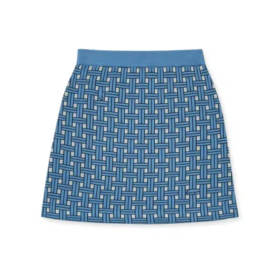 Kenzo Weave Skirt In Multi