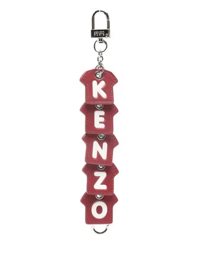 Kenzo Keychain With T-shirt Pendant In Red