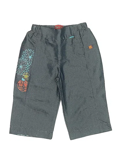 Kenzo Babies' Khaki Pant In Gray