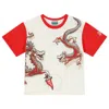 Kenzo Kids Dragon Print Crew Neck T-shirt