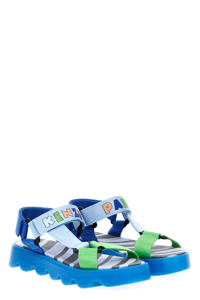 KENZO KENZO KIDS LOGO BAND SANDALS