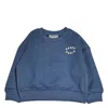 Kenzo Kids Logo Print Sweatshirt In Blue