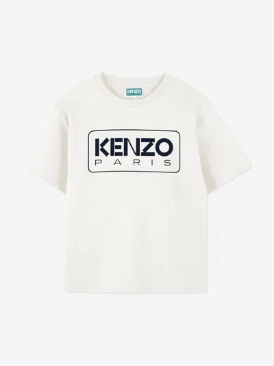 KENZO KENZO KIDS LOGO PRINT T-SHIRT