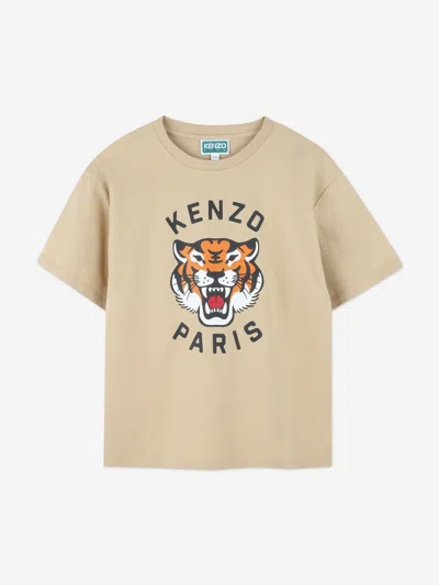 KENZO KENZO KIDS LUCKY TIGER T-SHIRT