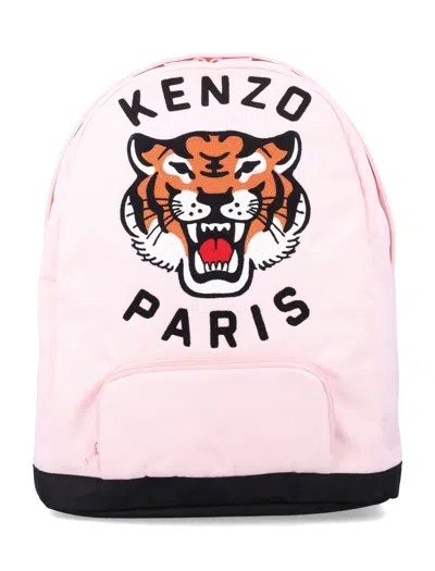 Kenzo Kids Mini Backpack For Boys In Pink