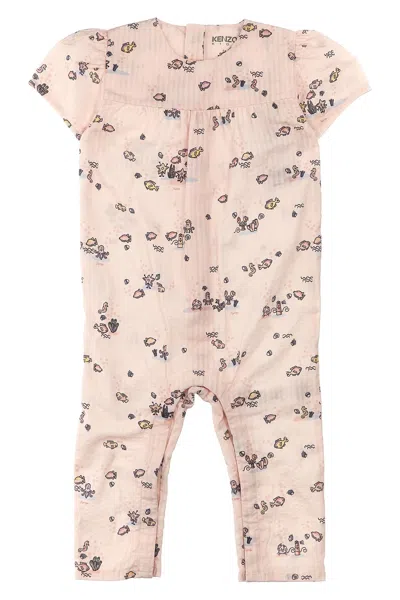 Kenzo Babies'  Kids Pagliaccetto Print