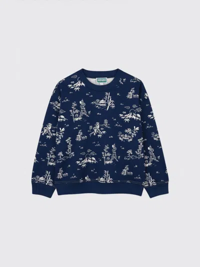 Kenzo Kids Sweater Kids In Blue