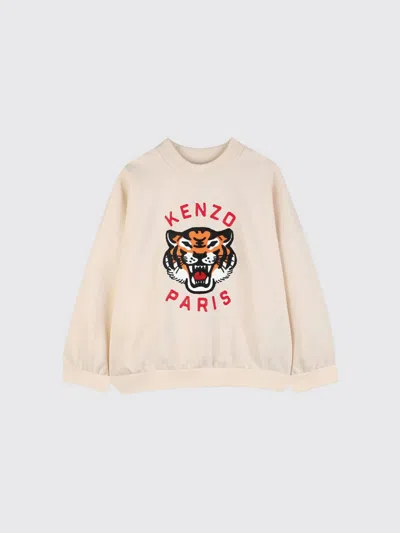 Kenzo Kids Sweater Kids Color Beige In Neutral
