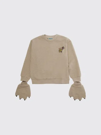 Kenzo Kids Sweater Kids Color Beige In Brown