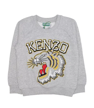 Kenzo Kids Sweaters Grey In Gray