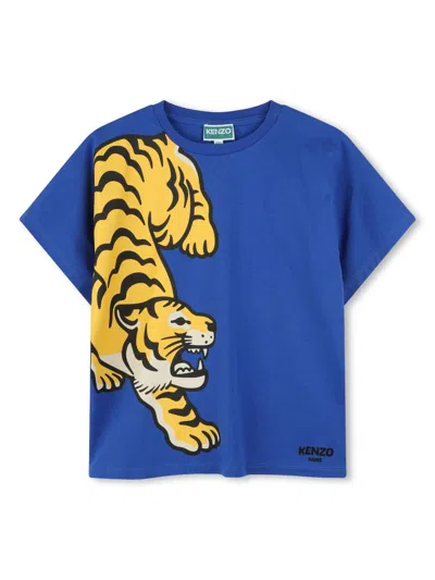 Kenzo Kids T-shirt In Blue