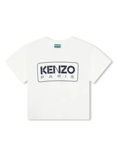 Kenzo T-shirt  Kids Kids Color Ivory In White