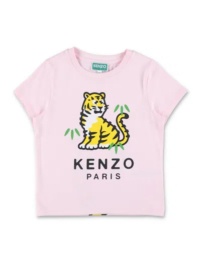 Kenzo Kids T Shirts And Polos Pink