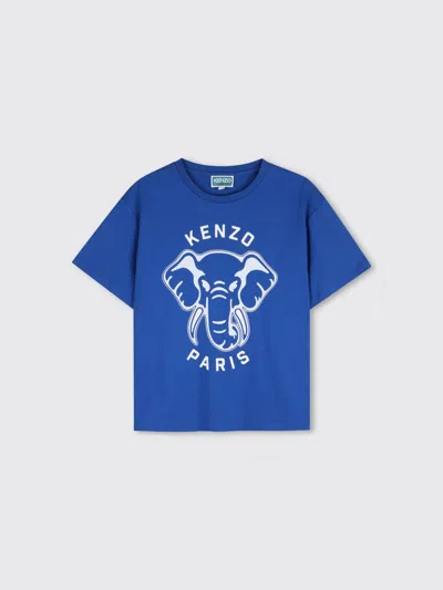Kenzo Kids T-shirt Kids In Blue