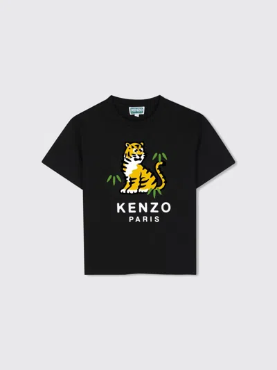 Kenzo Kids T-shirt Kids Color Black
