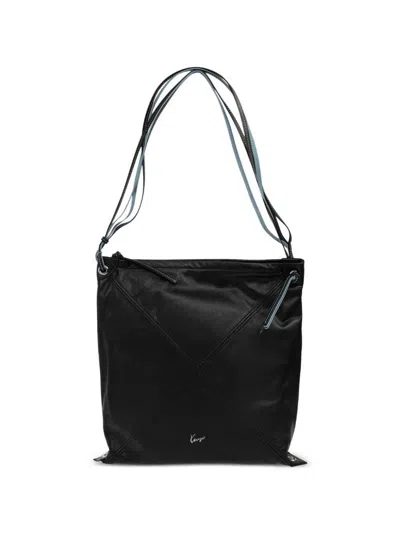 Kenzo Kite Tote Bag With Logo Print In Black