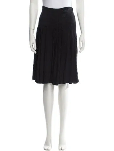 Pre-owned Kenzo Knee-length Skirt In Black