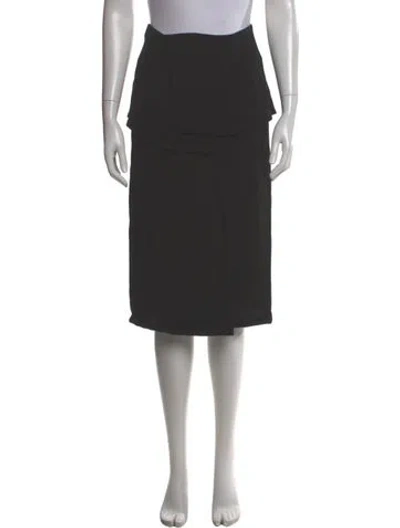 Pre-owned Kenzo Knee-length Skirt In Gray