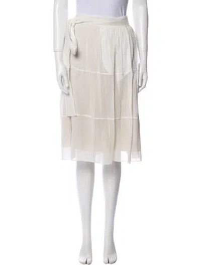 Pre-owned Kenzo Knee-length Skirt In Neutral