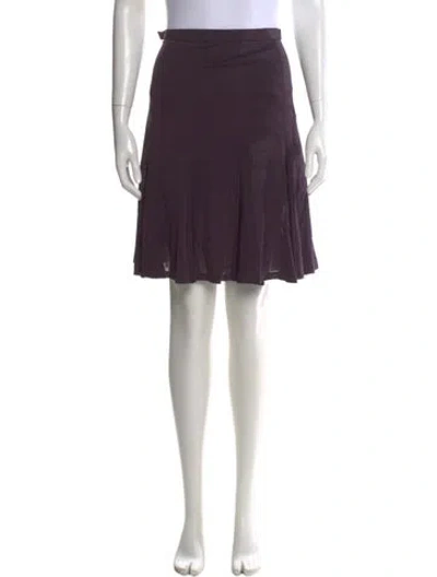 Pre-owned Kenzo Knee-length Skirt In Purple