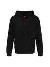 Kenzo Cable-knit Hoodie In Black