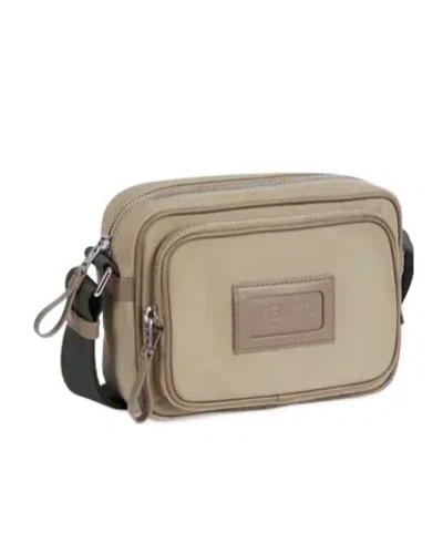 Kenzo Kommuter Logo-plaque Cross Body Bag In Neutral
